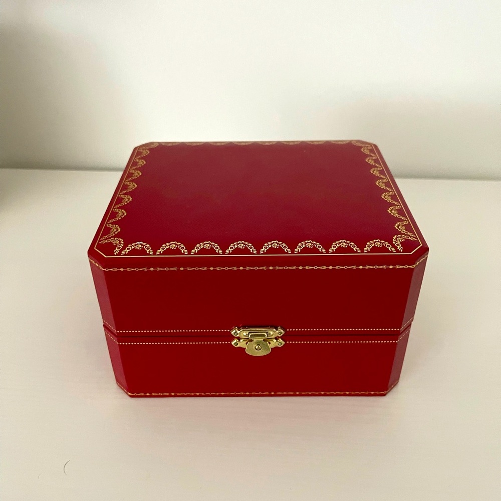 Authentic Cartier watch box